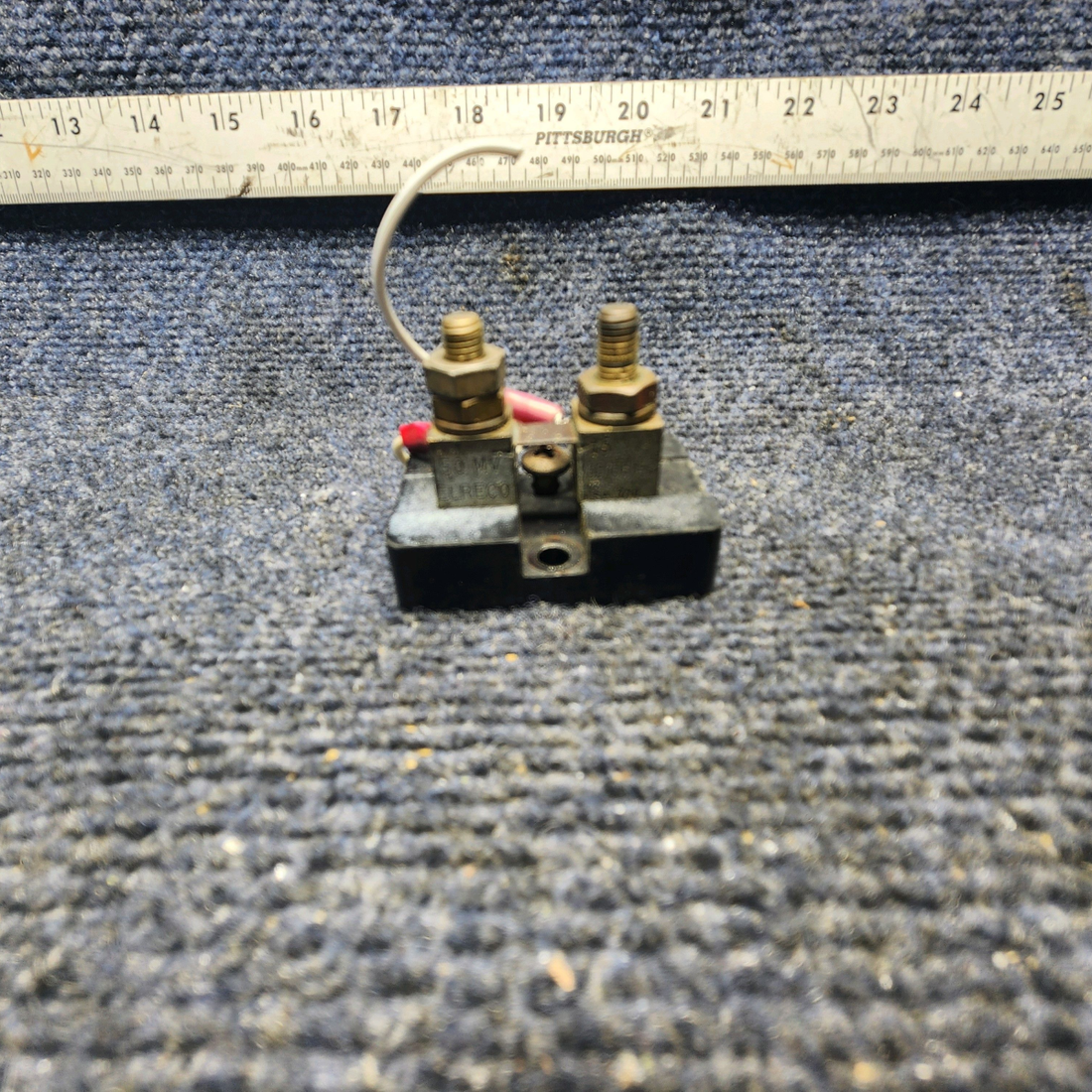 Used aircraft parts for sale, MS91586-3 Beechcraft F33A SHUNT AMMETER