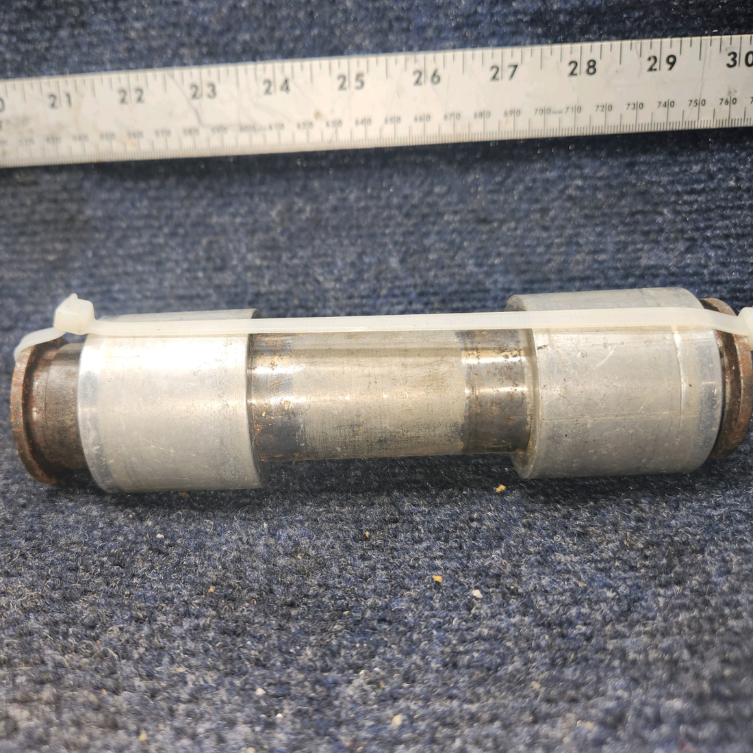 Used aircraft parts for sale, 0543000-0, 0543037-1 Cessna 172RG Nose Gear Axle tube , Spacer, Ferrule