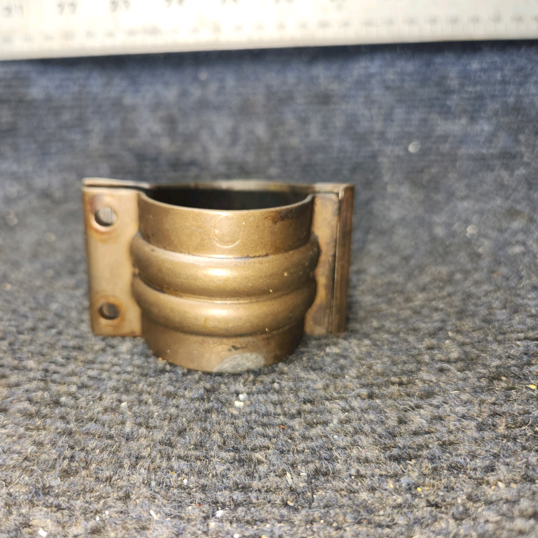 Used aircraft parts for sale, 0550176-50 Continental O-300-D Cessna 172F Exhaust Clamp Assy