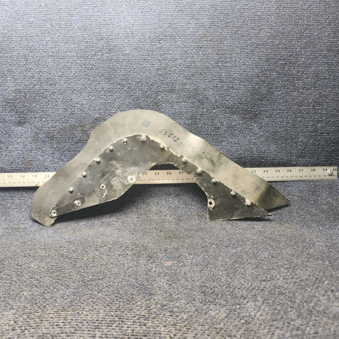 Used aircraft parts for sale, 63612-11 Piper PA28-140 Baffle Right Side Front