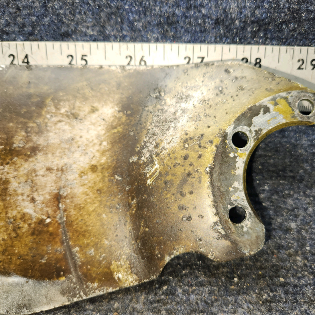 Used aircraft parts for sale, 37880-002 Piper PA28-161 Wheel Pant Bracket -LH