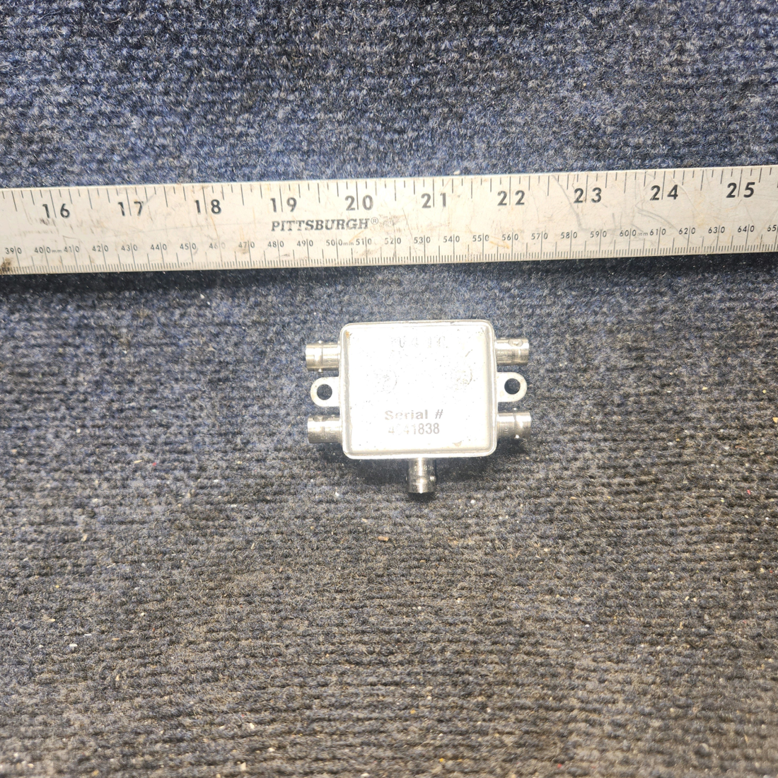 Used aircraft parts for sale, CII-1125 Comant Industries Piper PA28-RT200 Dual VOR/ Dual Glide Slope Diplexer