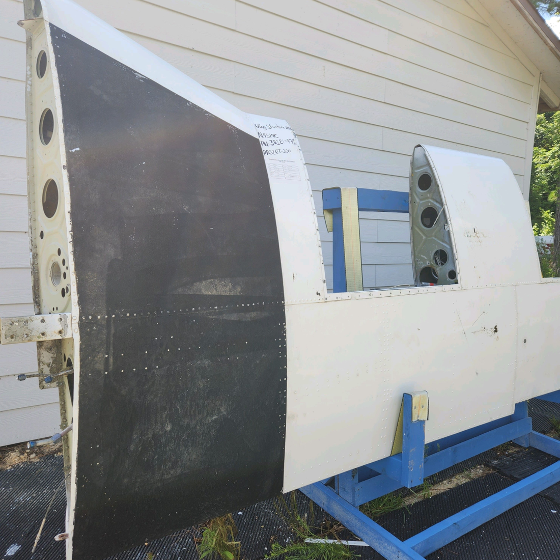 Used aircraft parts for sale, 38121-009 Piper PA32RT-300 WING STRUCTURE ASSY RH "SEE PHOTOS FOR DETAILS"