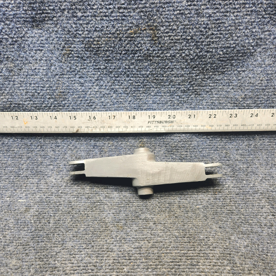 Used aircraft parts for sale, 169-524053-1 Beechcraft A23A Musketeer Custom III RUDDER PEDAL BELLCRANK ASSEMBLY