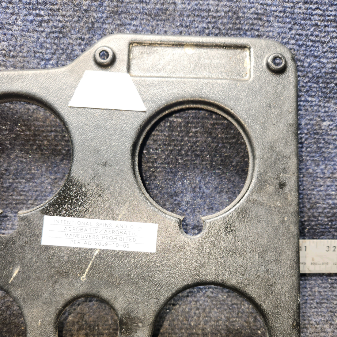 Used aircraft parts for sale, 0413034-19 cessna 150G Shock Panel Cover