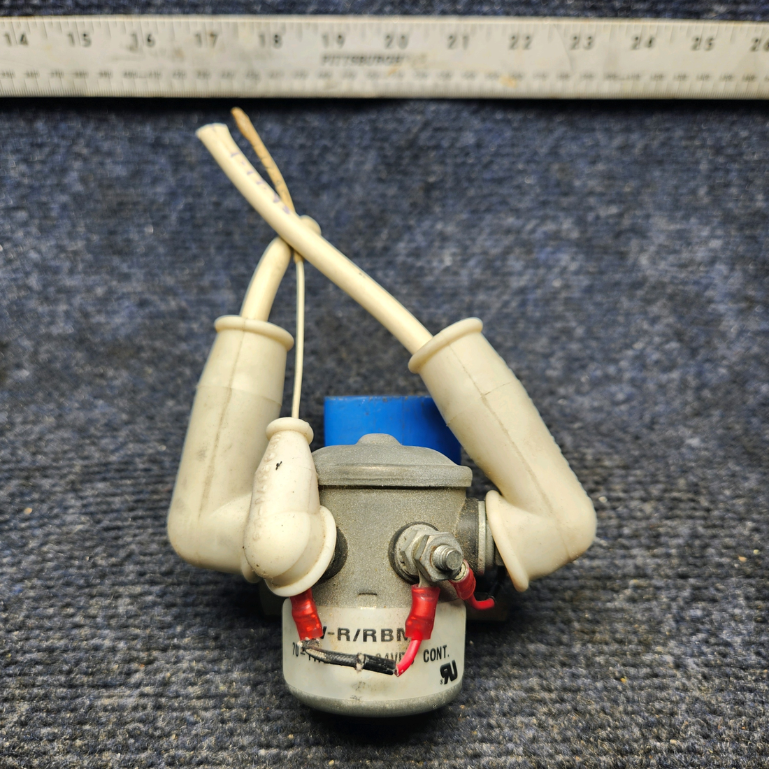 Used aircraft parts for sale, 70-117224-3 PIPER PA28-161 Warrior III RBM CONTROLS RELAY SOLENOID (VOLTS: 24).