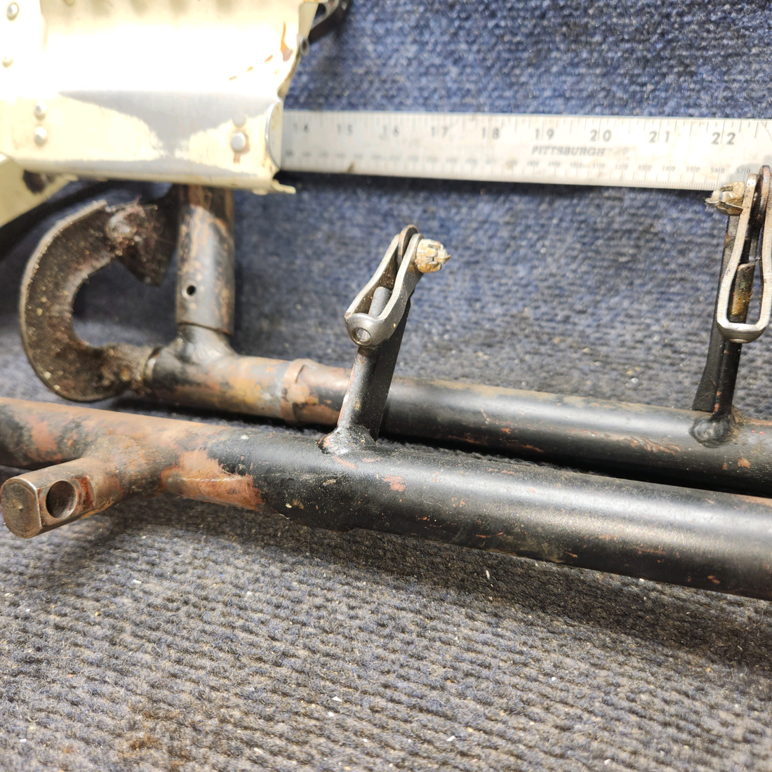 Used aircraft parts for sale, 310453 Cessna C175 Early-Model Cessna Rudder Pedal Assembly