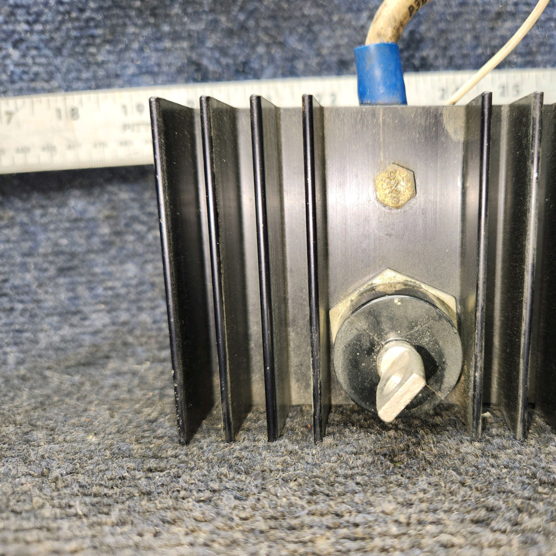 Used aircraft parts for sale, 79412-012 Piper PA28-161 Diode and Cooler Assembly