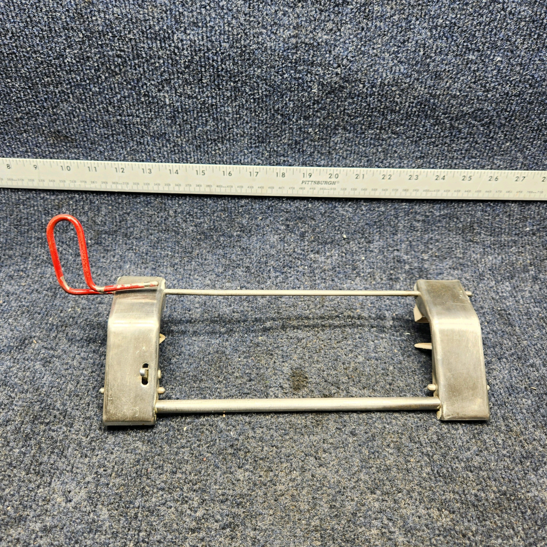 Used aircraft parts for sale, 35-415312-2 BEECHCRAFT F35 CABIN WINDOW HANDLE RH W/ PIN, SUPPORT, & LINKS