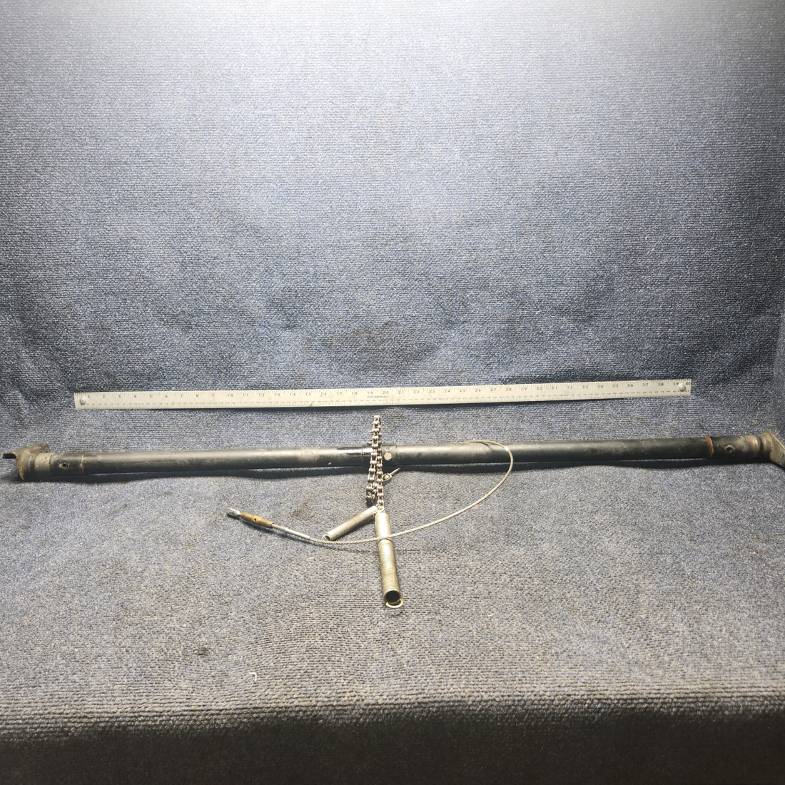 Used aircraft parts for sale, 62705-000 Piper PA28-140 Flap Torque Tube Assy