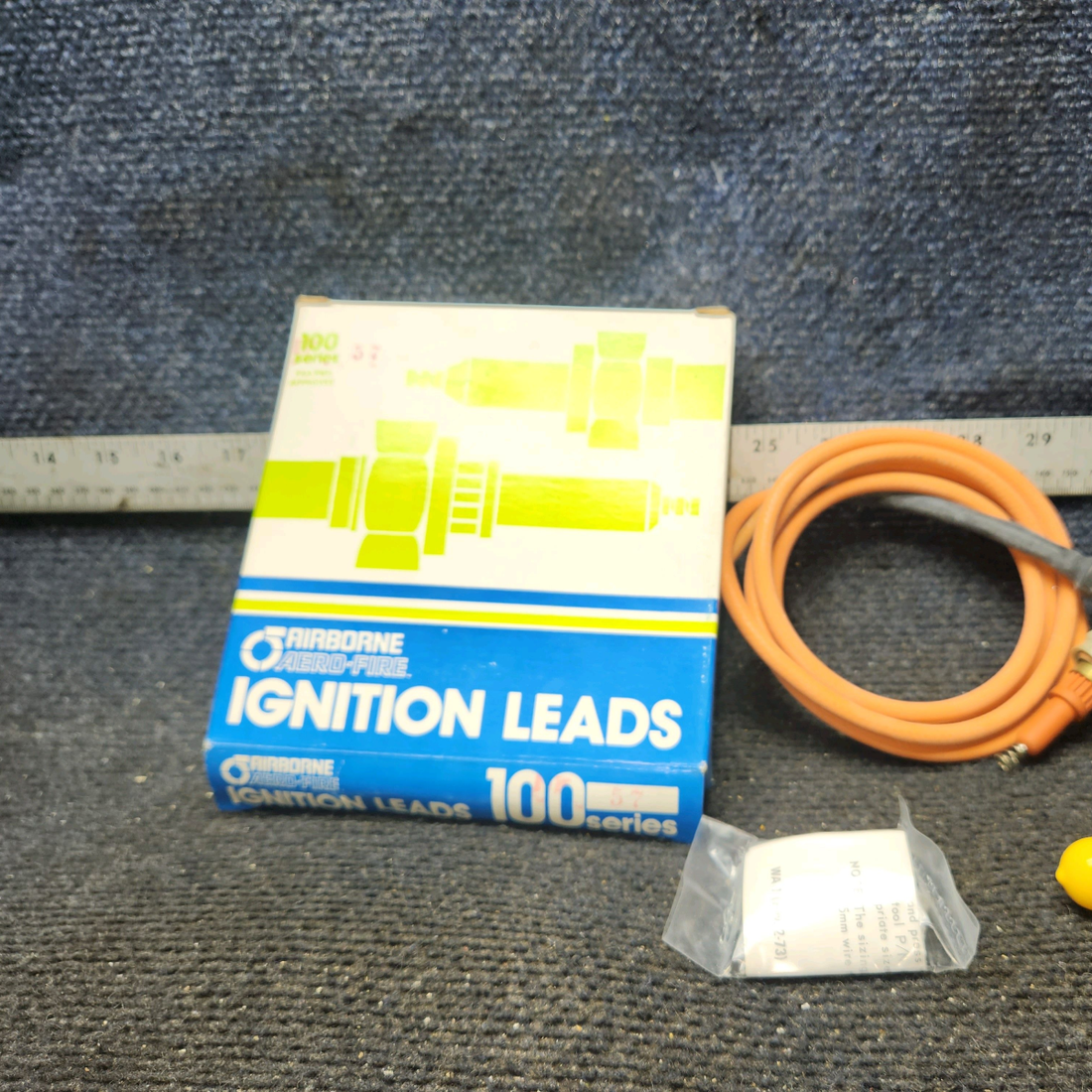 Used aircraft parts for sale, 100-57 Parker Airborne 100 Series Continental, Lycoming Rapier Kit for Ignition Leads