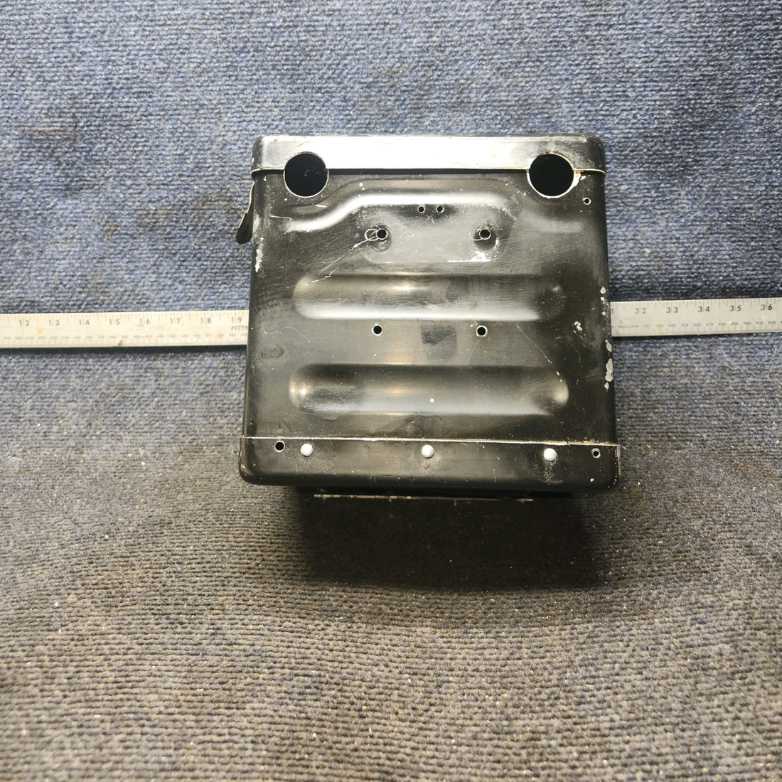 Used aircraft parts for sale, 0413307-18, 0413307-21 Cessna 172E Battery Box Assembly with Lid