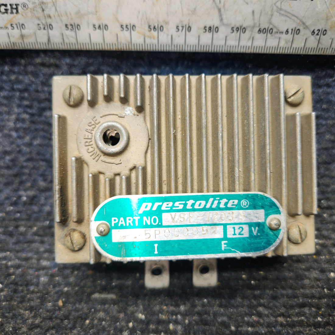 Used aircraft parts for sale, VSF7403A Kelly Aerospace Voltage Regulator (12V)