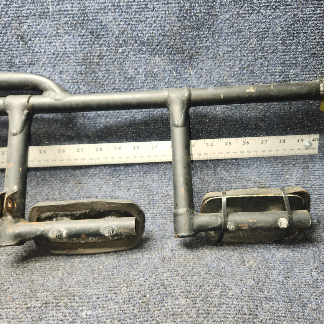 Used aircraft parts for sale, 62704-002 PIPER PA28-140 Rudder Pedal Assembly - No Brake