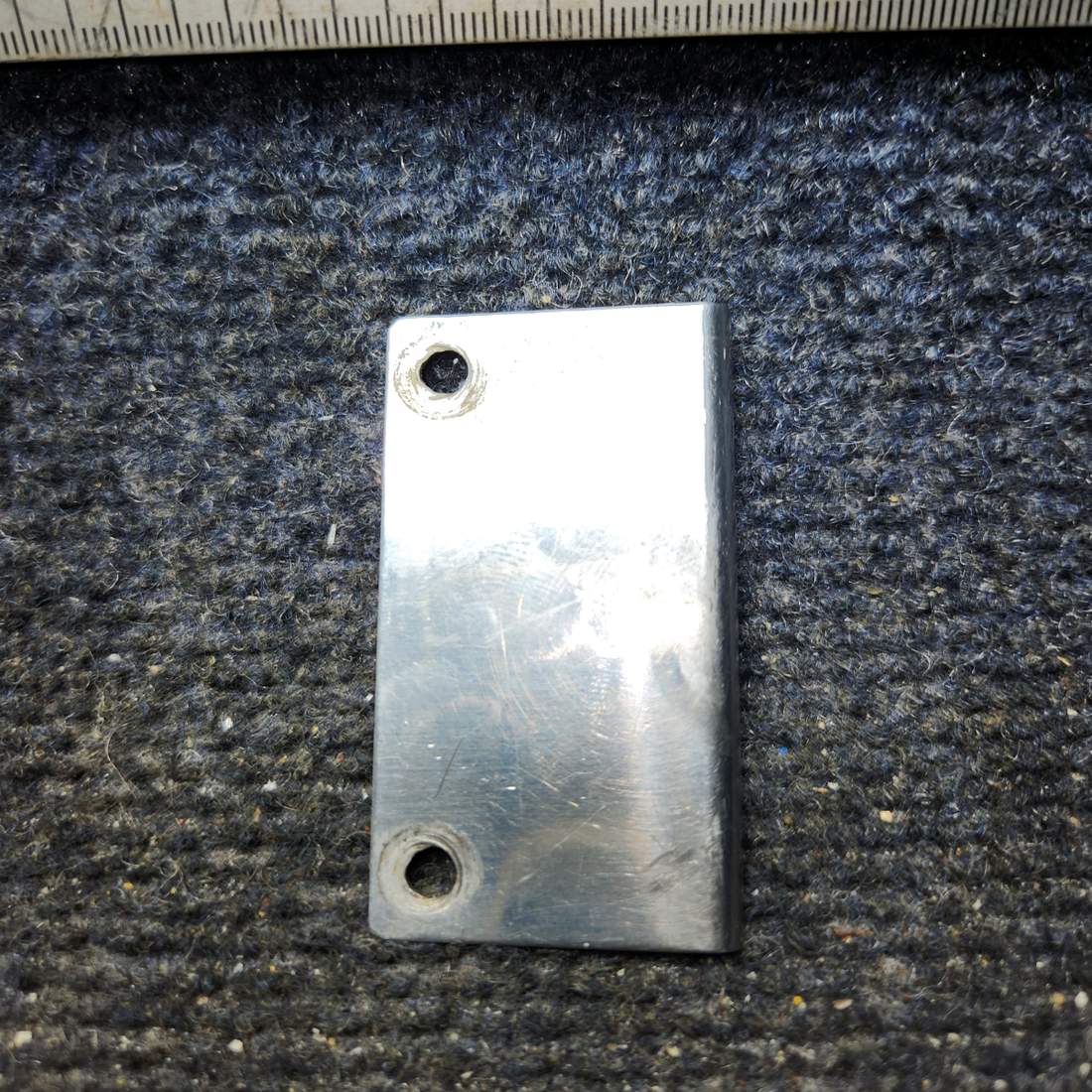 Used aircraft parts for sale, 0411590-1 Cessna 172E Cabin Door Thumb Latch Assembly (White)