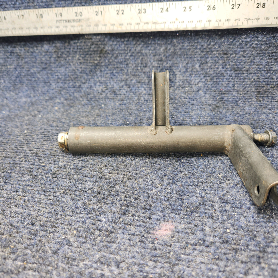 Used aircraft parts for sale, 2460004-1 Cessna 172RG Bellcrank Assy Nose Steering