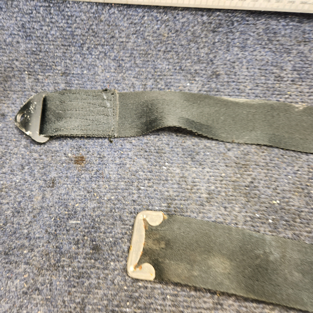 Used aircraft parts for sale, 66804-000, 66805-000 Piper PA28-161 Strap Assembly – Baggage Tie-Down Belts, Rear Cargo