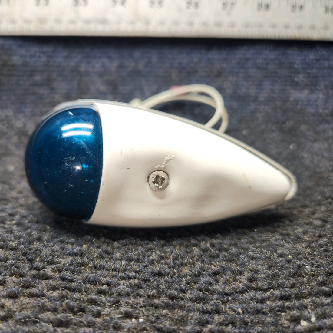 Used aircraft parts for sale, A-1285-G-12 Grimes Beechcraft C23 SUNDOWNER Navigation Light Assembly  - RH (14 Volts) - Green