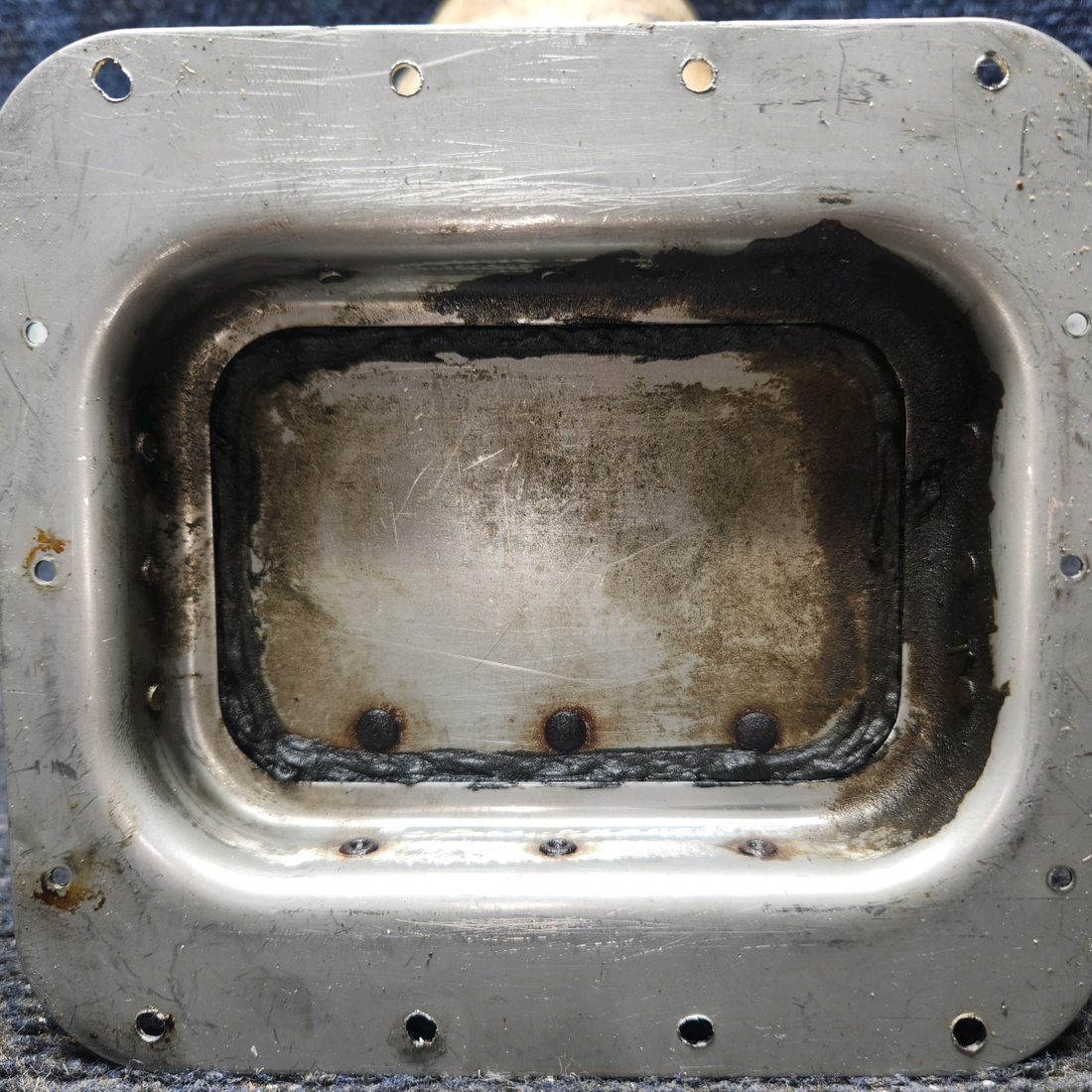 Used aircraft parts for sale, 0553001-1 Cessna 172E Warm Air Valve with Seat