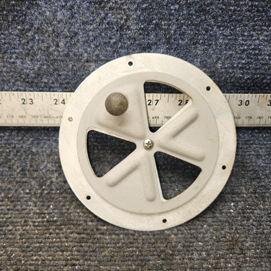 Used aircraft parts for sale, 62973-005 Piper PA32RT-300 Cabin Exhaust Vent Disc Assembly