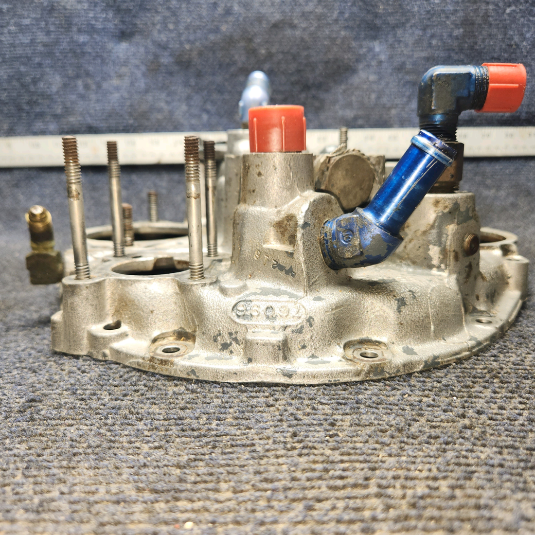 Used aircraft parts for sale, 21A21533-04 Lycoming O-320 PIPER PA28-140 Housing Accessory Assembly