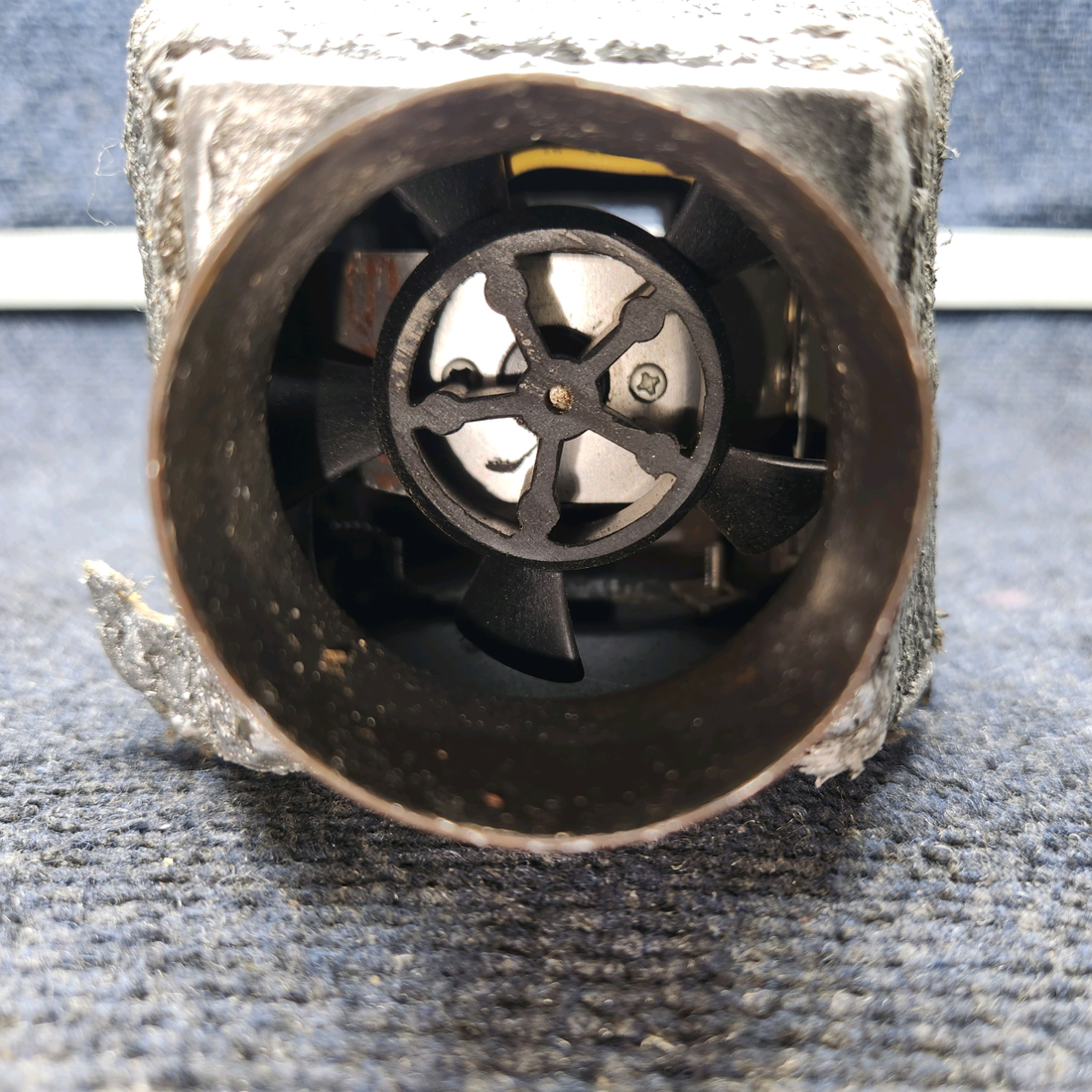 Used aircraft parts for sale, 22492-000 PIPER PA-24-250 Cabin Air Box Assembly LH or RH With 12 Volts Electric Fan