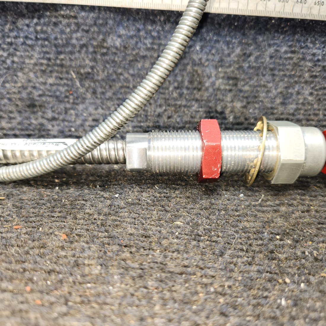 Used aircraft parts for sale, MC600-72 McFarlane cessna 172N Fine Adjust Mixture Control Cable – 36.25 in