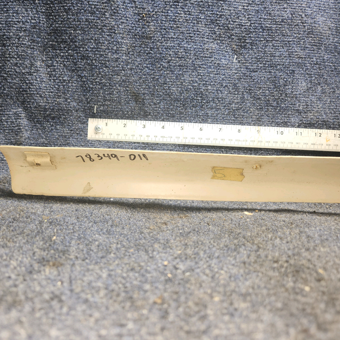 Used aircraft parts for sale, 78349-011 Piper PA32RT-300 Rear Window Trim - RH