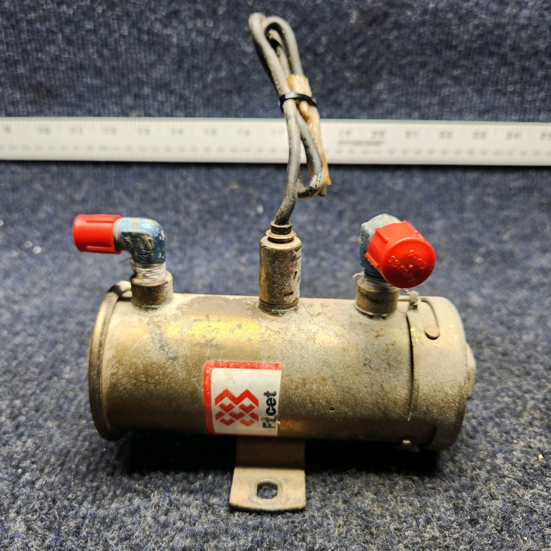 Used aircraft parts for sale, 477-060 BEECHCRAFT F35 FACET FUEL PUMP ASSY (VOLTS: 12)