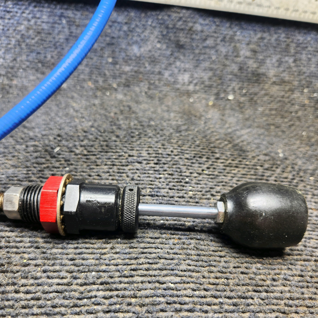 Used aircraft parts for sale, MCTV3035-144 Beechcraft 35-33 Throttle Vernier-Assist (52 1/2")