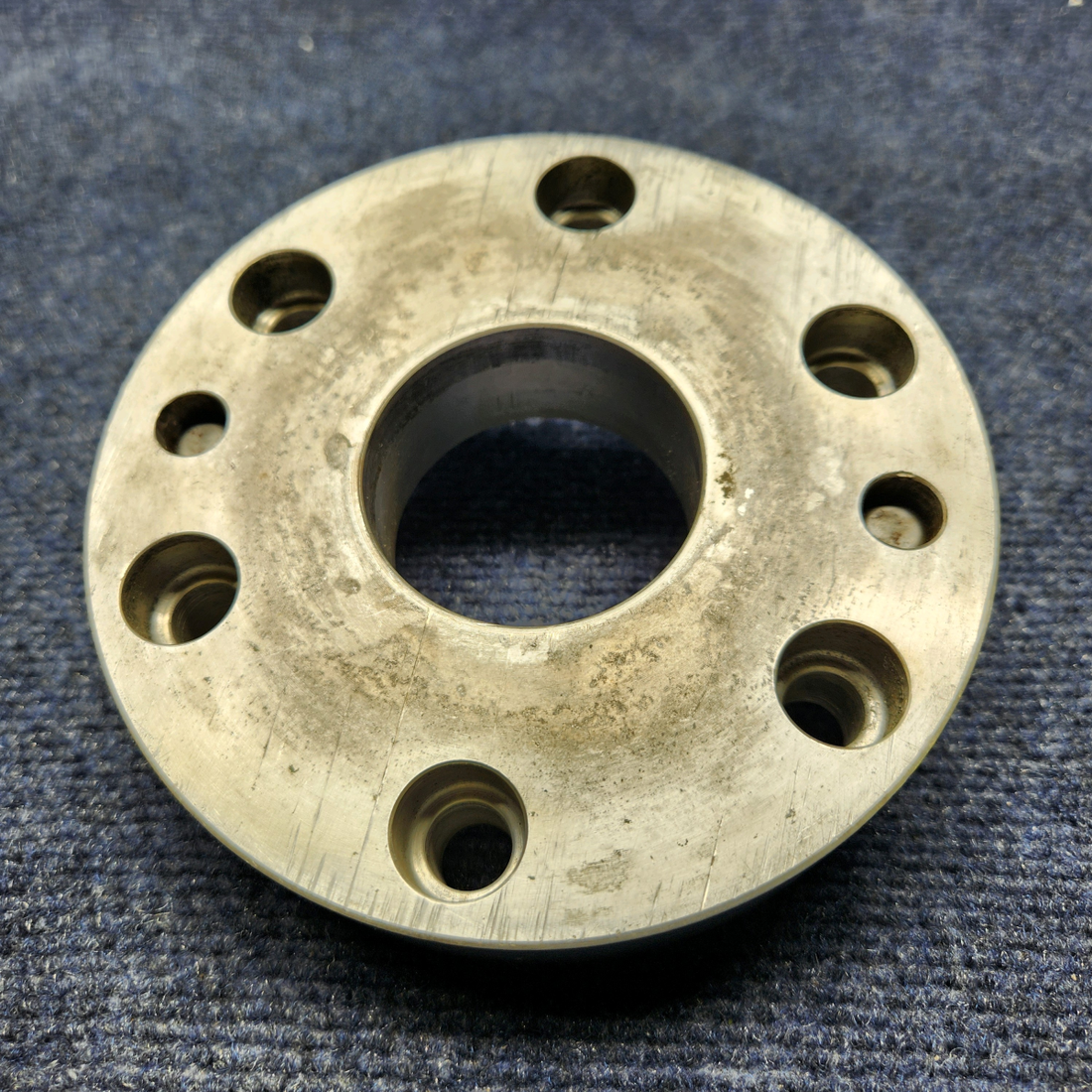 Used aircraft parts for sale, 25144k Beechcraft C23 SUNDOWNER AIRCRAFT PROPELLER SPACER / PROP HUB- LYC O-360