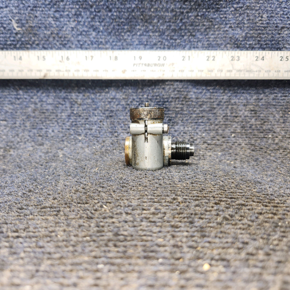 Used aircraft parts for sale, 106301 Continental GO-300 Cessna C175 Tachometer 90 Degree Elbow Cable Adapter