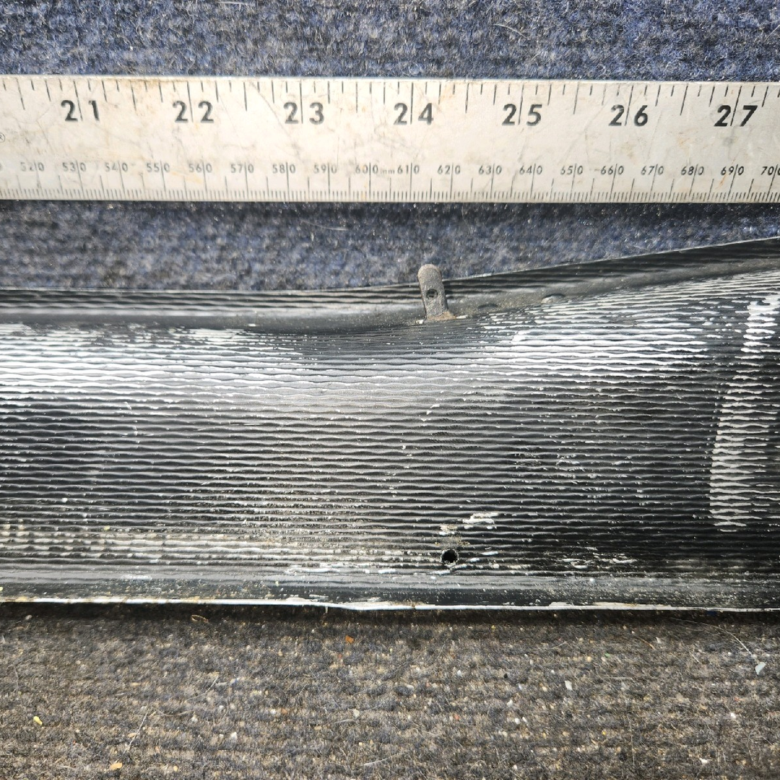 Used aircraft parts for sale, 36511-02 piper PA-28-181 Center Cabin Heat Duct Assembly – LH