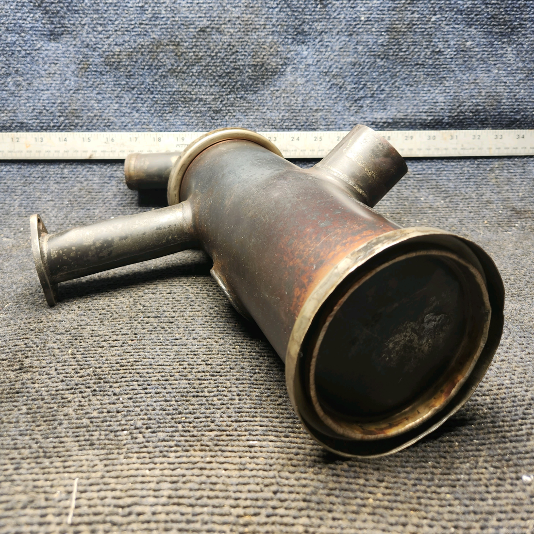 Used aircraft parts for sale, 0450400-3 cessna 150G Muffler Assembly - LH