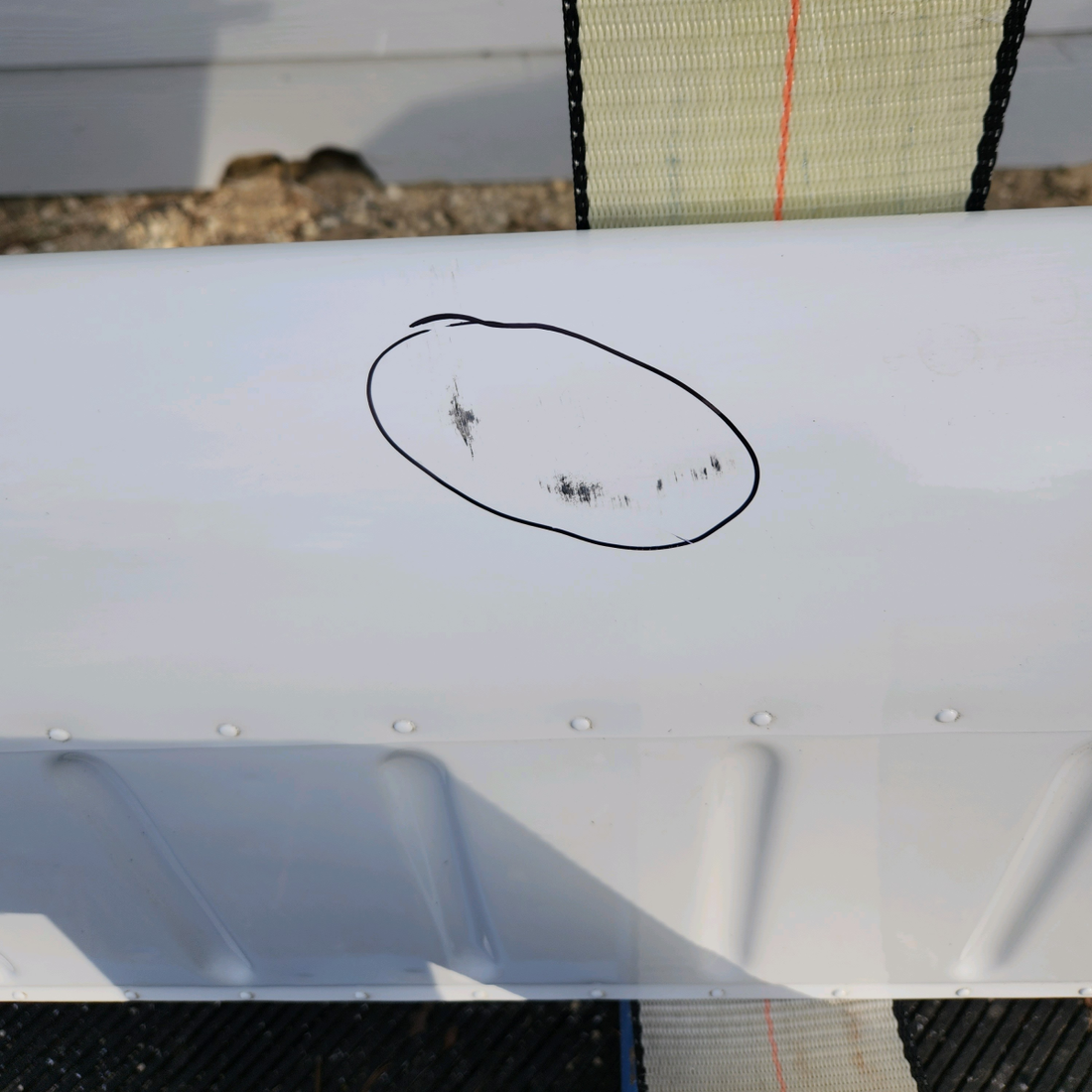 Used aircraft parts for sale, 65590-001 PIPER PA28-161 Warrior III FLAP ASSEMBLY RH HAVE CRACK INDBOARD
