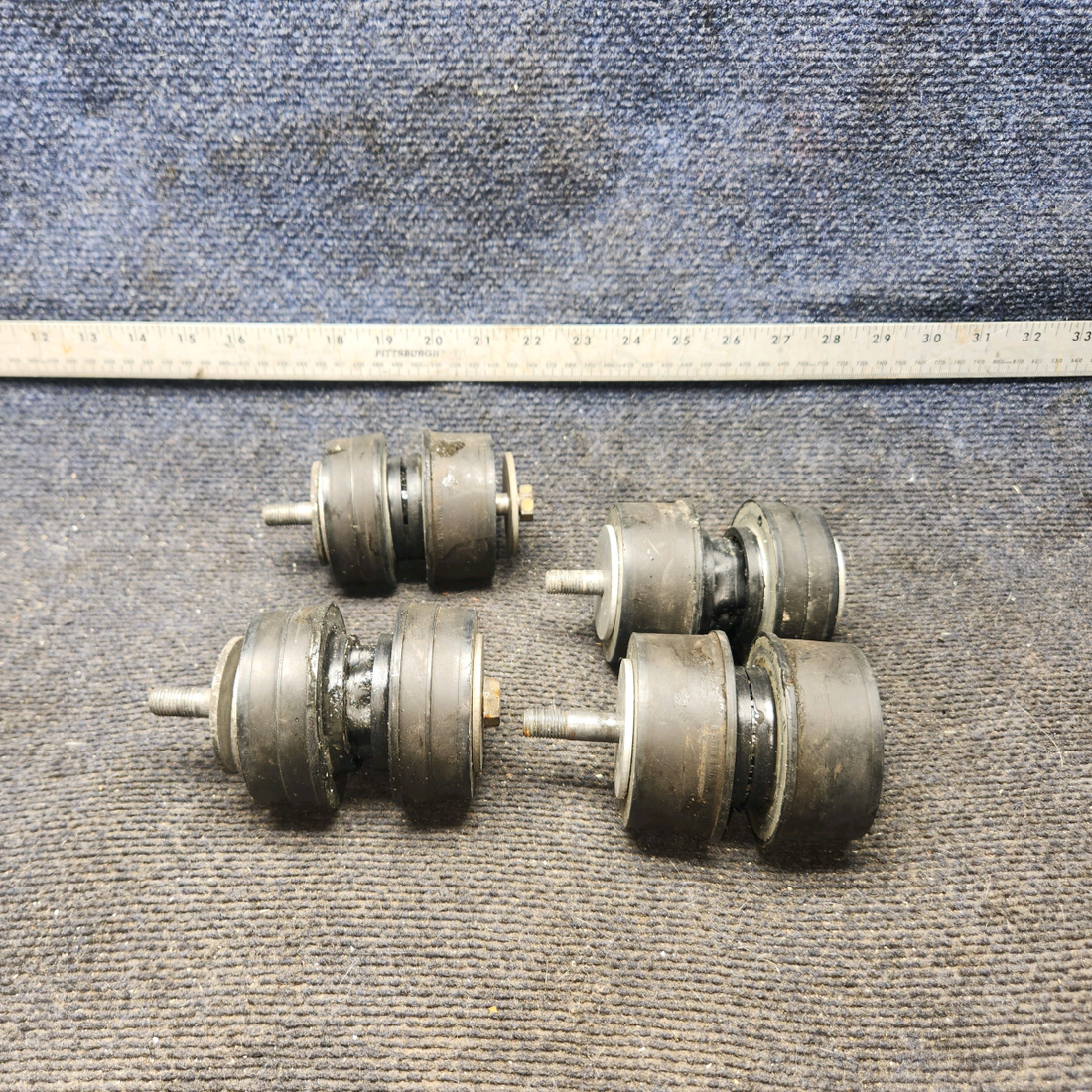 Used aircraft parts for sale, C299501-0101 cessna 172N Engine Shock Mount Kit – Set of 4