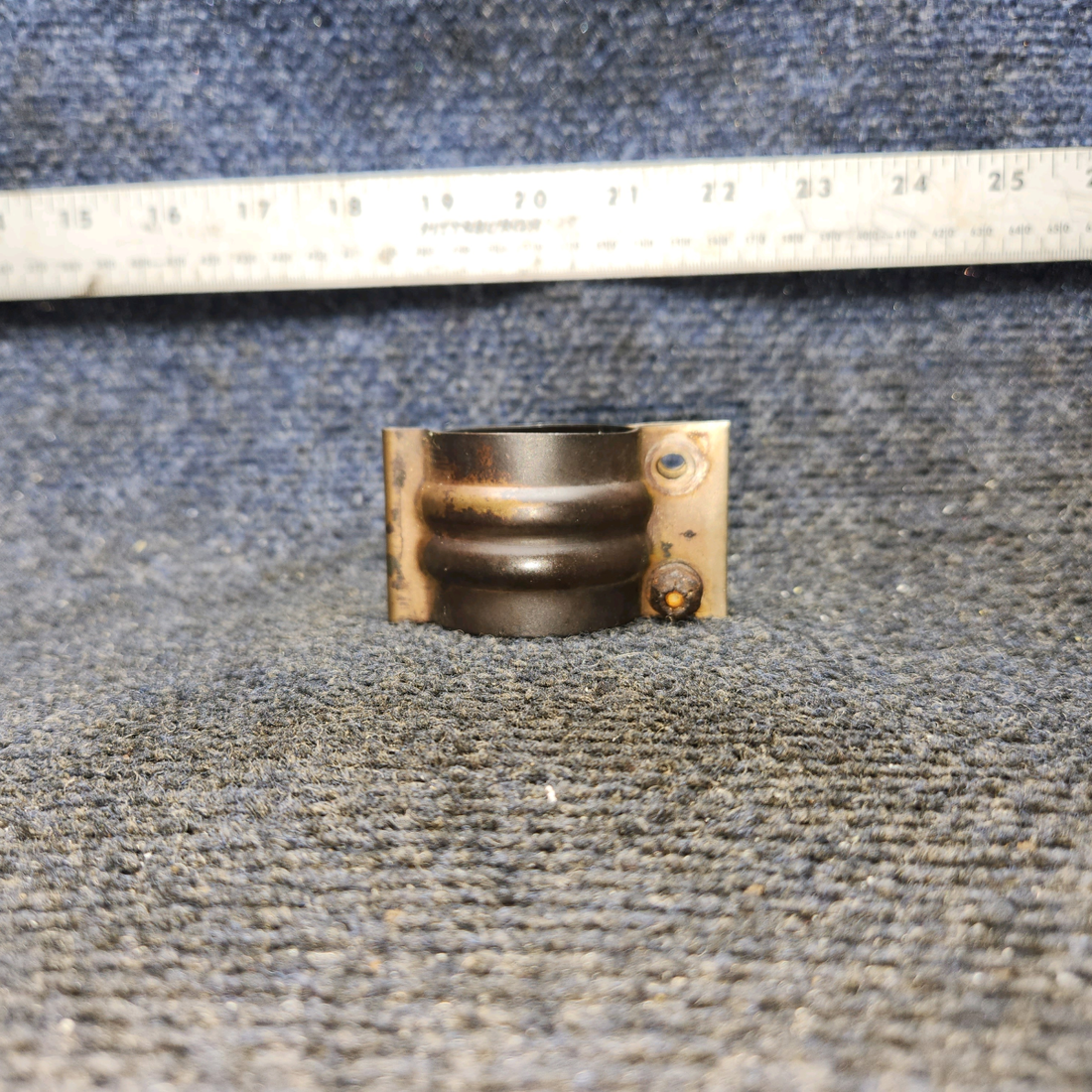 Used aircraft parts for sale, 0550176-50 Continental O-300-D Cessna 172F Exhaust Clamp Assy