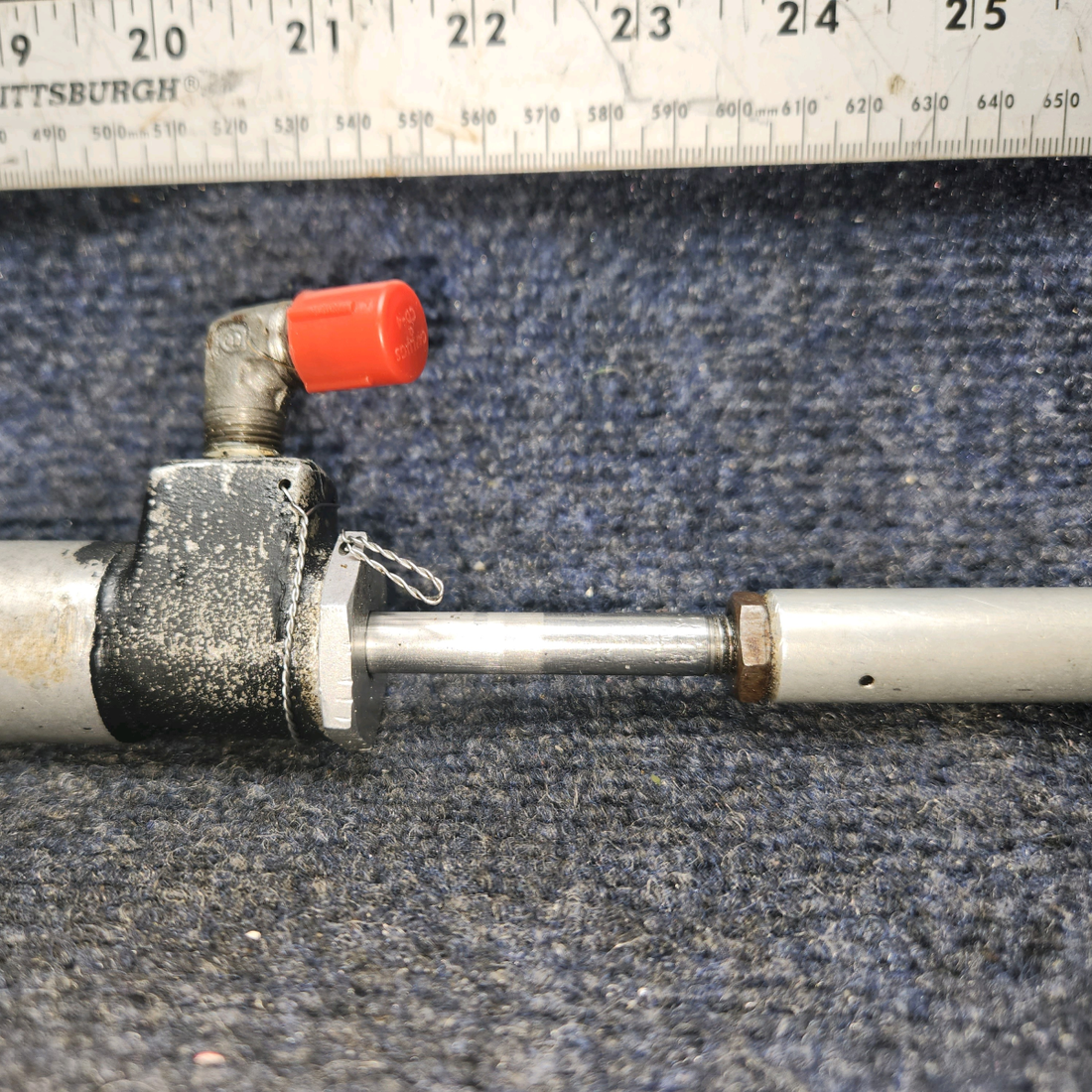 Used aircraft parts for sale, 169-380057-3 Beechcraft A24R Gerdes Uplock Actuator Landing Gear