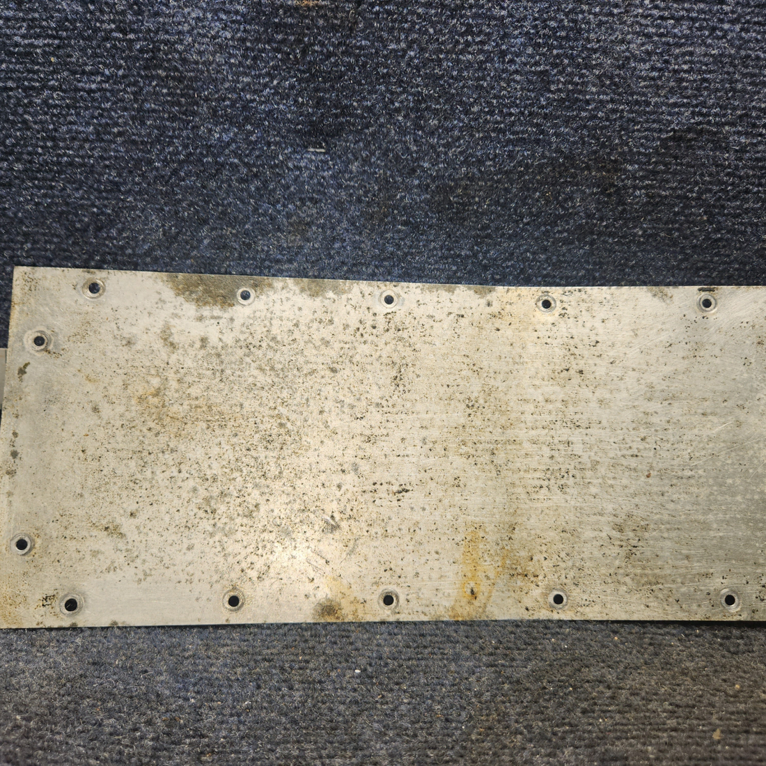 Used aircraft parts for sale, 63287-000 Piper PA28-161 Center Rear Top Tunnel Plate