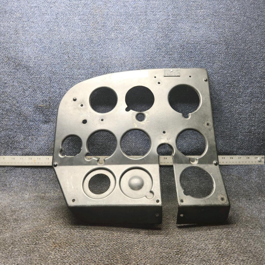 Used aircraft parts for sale, 0513133-2 Cessna C175 Instrument Panel Plastic Cover - LH