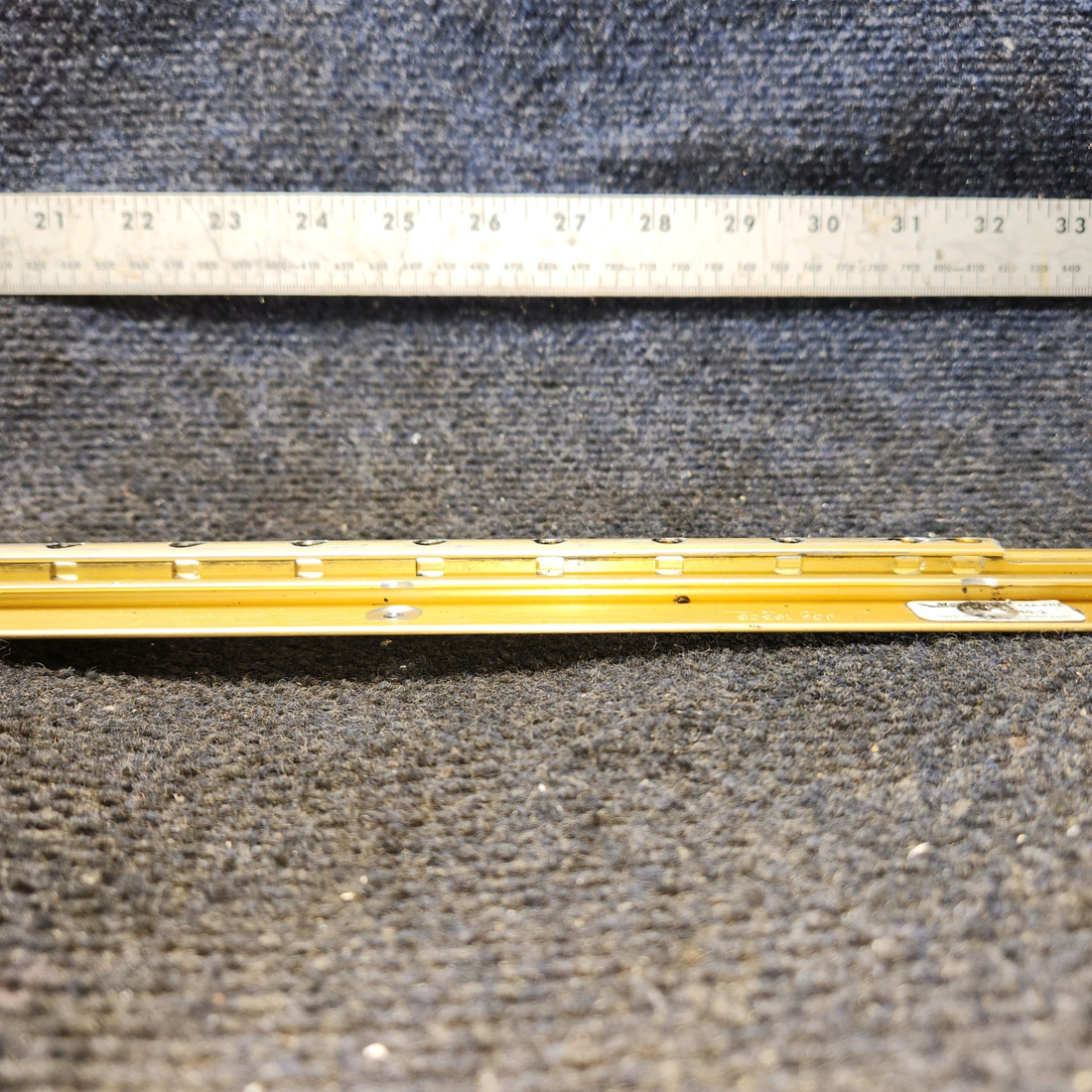 Used aircraft parts for sale, 0511240-2 McFarlane Aviation Cessna 172E Outboard Seat Rail LH