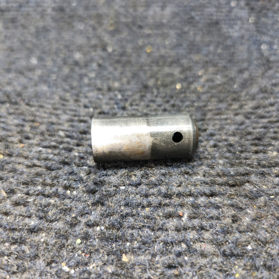 Used aircraft parts for sale, 641074, 631687, 649215 Continental O-300-D Cessna 172F Oil Pressure Relief Valve Assy 641074 with 631687 Spring & 649215 Plug