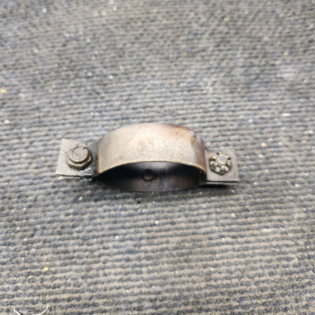 Used aircraft parts for sale, 0450338-9, 0450338-10 cessna 150G Tailpipe Clamp