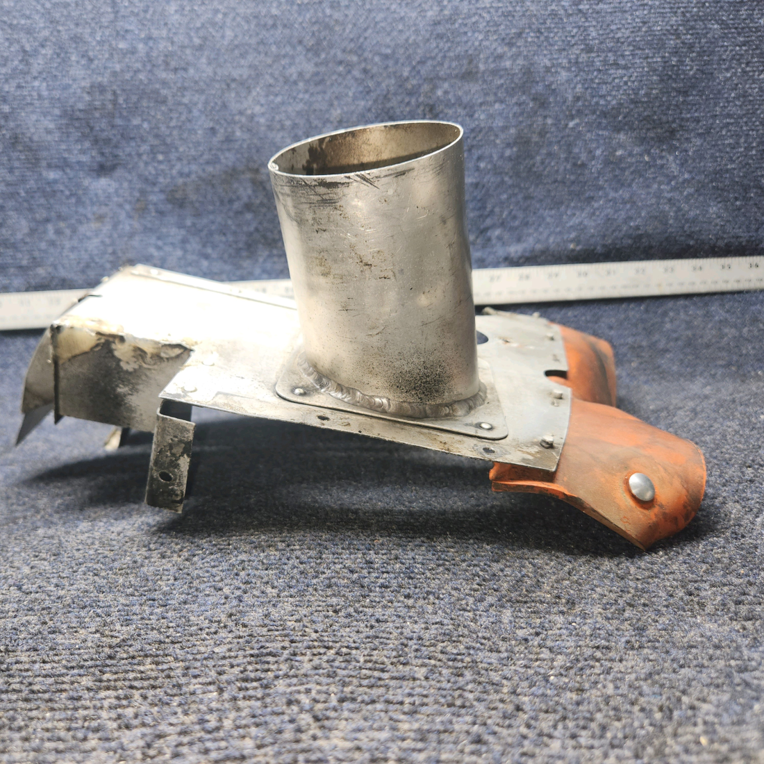 Used aircraft parts for sale, 66677-000 Lycoming O-320 Piper PA28-140 Engine Baffle - RH