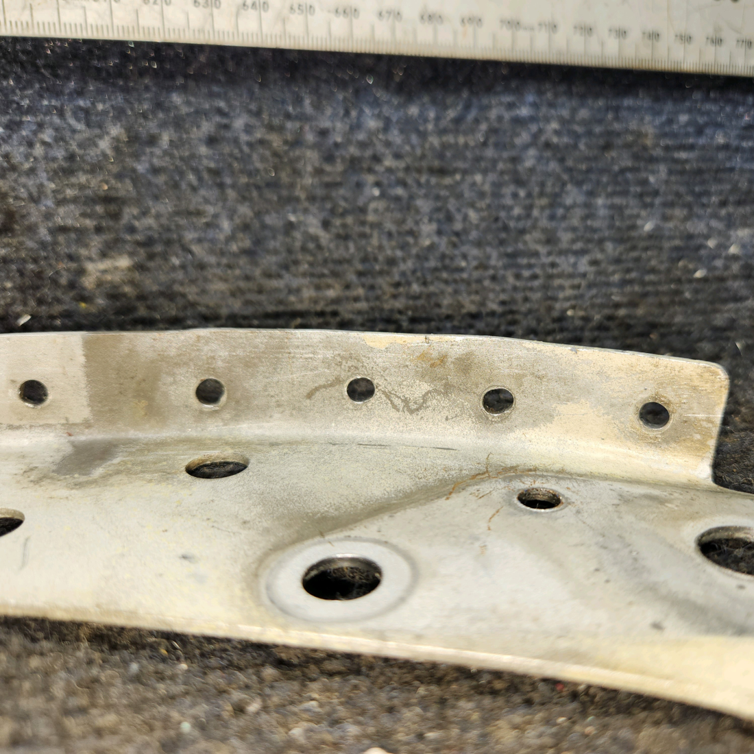 Used aircraft parts for sale, 0713495-09 Cessna 172E Bulkhead  Reinforcement AFT LH