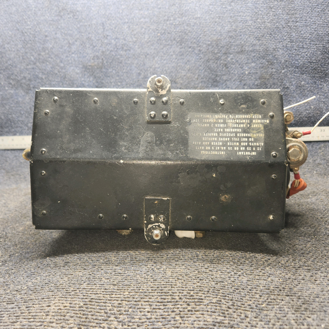 Used aircraft parts for sale, 63888-000 Piper PA-28-140 Battery Box Assembly