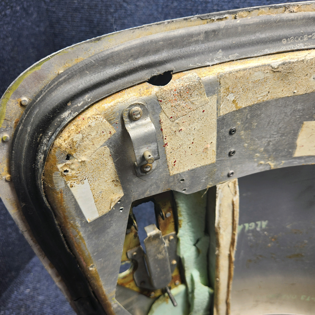 Used aircraft parts for sale, 350154-505 Mooney M20K BAGGAGE DOOR STRUCTURE ASSEMBLY