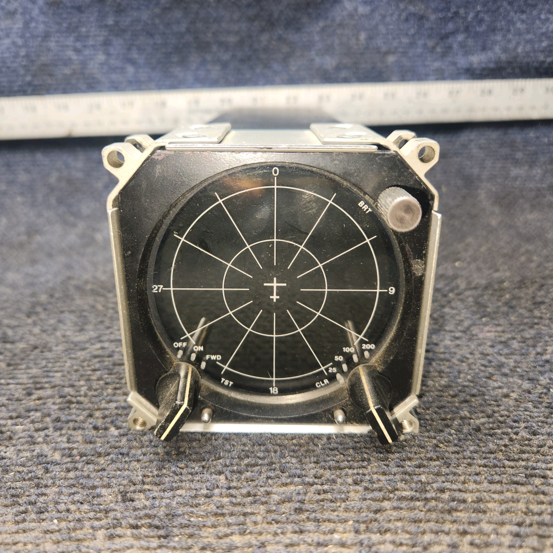 Used aircraft parts for sale, 280D40 3M WX-10 Piper PA34-200T Stormscope Display W Tray NO Connector