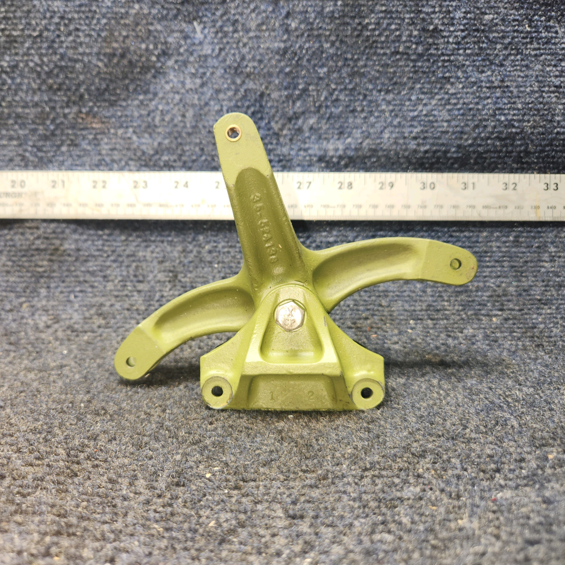 Used aircraft parts for sale, 35-524138-2 BEECHCRAFT 95-55B Rudder Pedal Bellcrank Assy  w/Base - RH