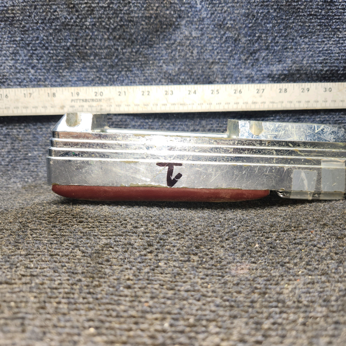 Used aircraft parts for sale, 66710-017 Piper PA32RT-300 Aft Armrest Assembly with Ashtray - RH Middle